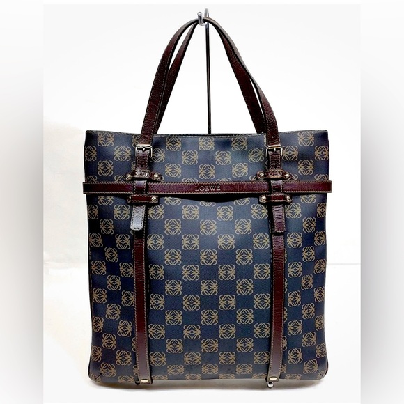 Loewe Brown and Black Tote Bag - Picture 1 of 9